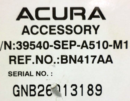 2007 2008 ACURA TL S-TYPE OEM Navigation System GPS DVD Rom Map Disc Drive
