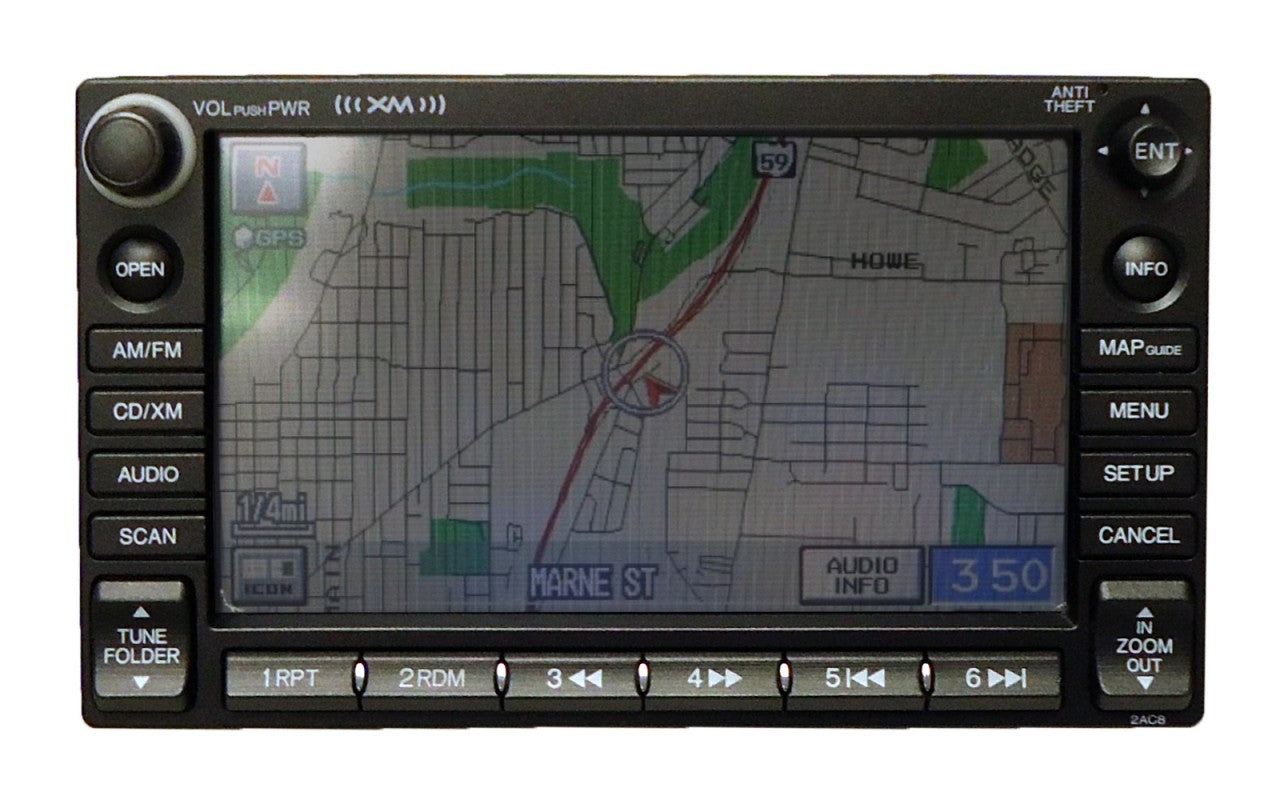 07 08 09 06 Honda CIVIC XM Satellite Radio NAVI GPS Disc CD Changer 2AC8