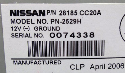 NISSAN Murano Radio CD Player AC Heat Temp Climate Controls 2006 2007 TAN Ni255