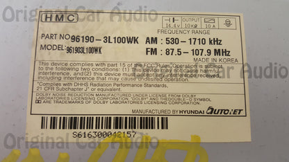 Hyundai Azera 6 Disc CD Changer Player Radio MP3 Cassette 2006 2007 2008 BLACK