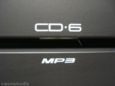 2006 - 2009 Ford Fusion Mercury Milan Radio MP3 Player & 6 Disc CD Changer