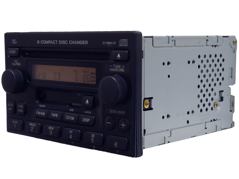 Remanufactured 98 99 2000 01 02 Honda Accord CRV Odyssey Radio XM TAPE and 6 Disc CD Changer 39100-S9A-A601 or 39100-A9A-A200