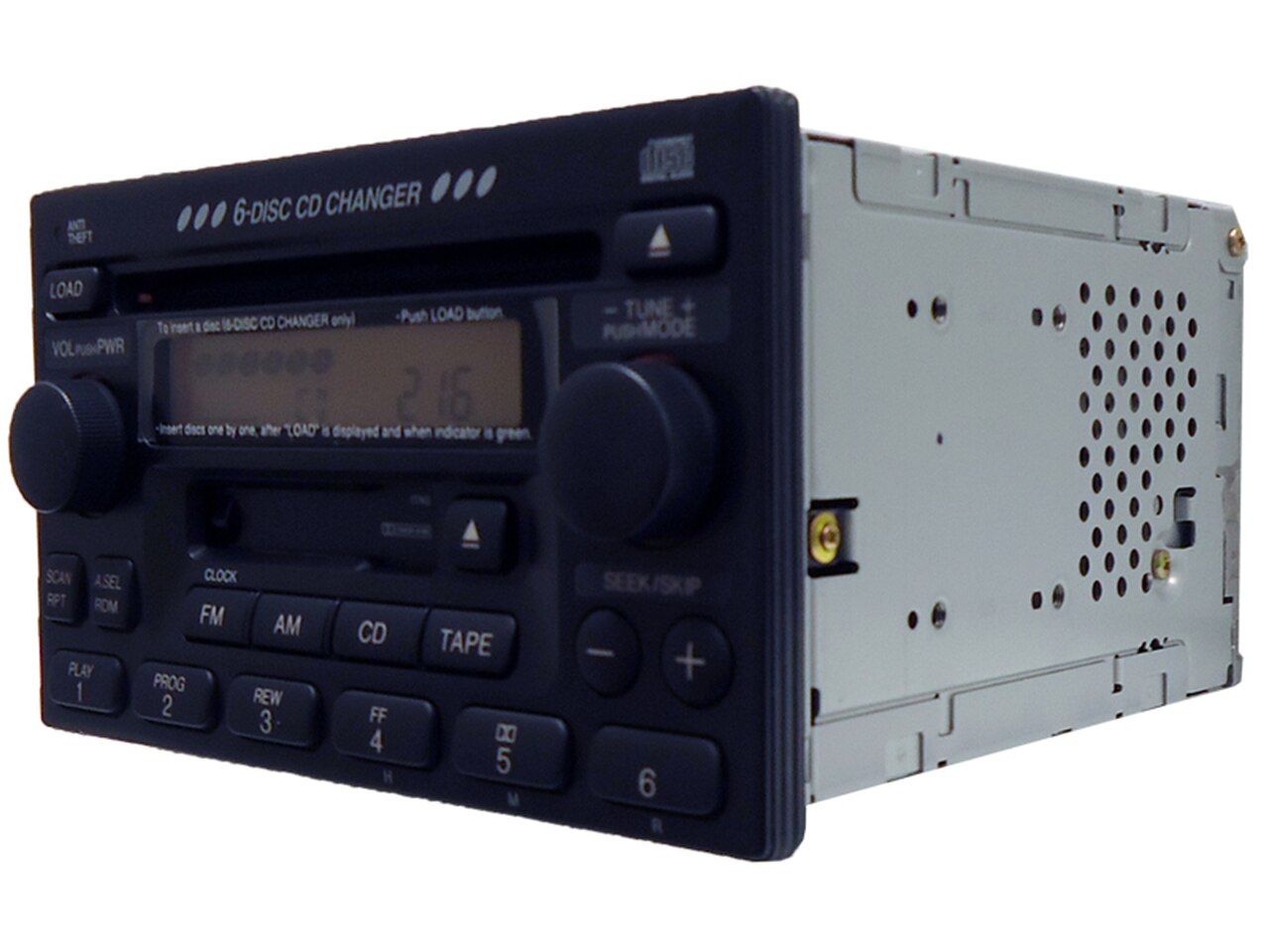 Re-manufactured Prelude Odyssey S2000 Radio Tape and 6 CD Changer 1999 2000 2001 2002 2003 2004 2005 2006