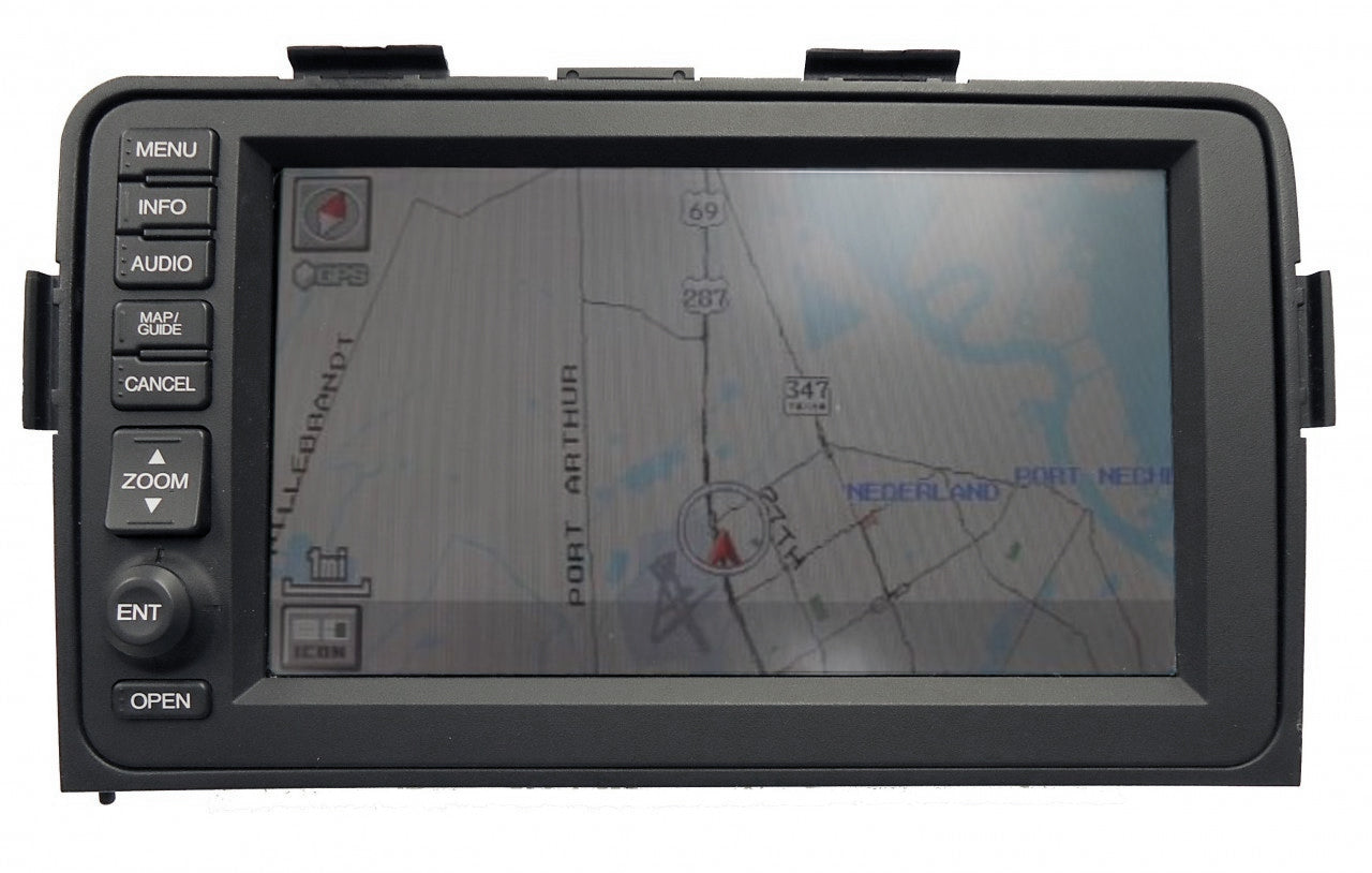 HONDA Ridgeline Navigation GPS Display Screen and Controls 2006 2007 2008 2009 2010 BLACK
