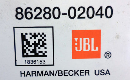 TOYOTA Corolla Radio Stereo JBL Amplifier AMP 09 10 11 12 13