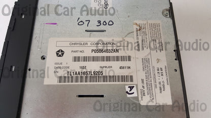 Dodge Chrysler Radio 6 Disc CD Changer MP3 Tape Cassette