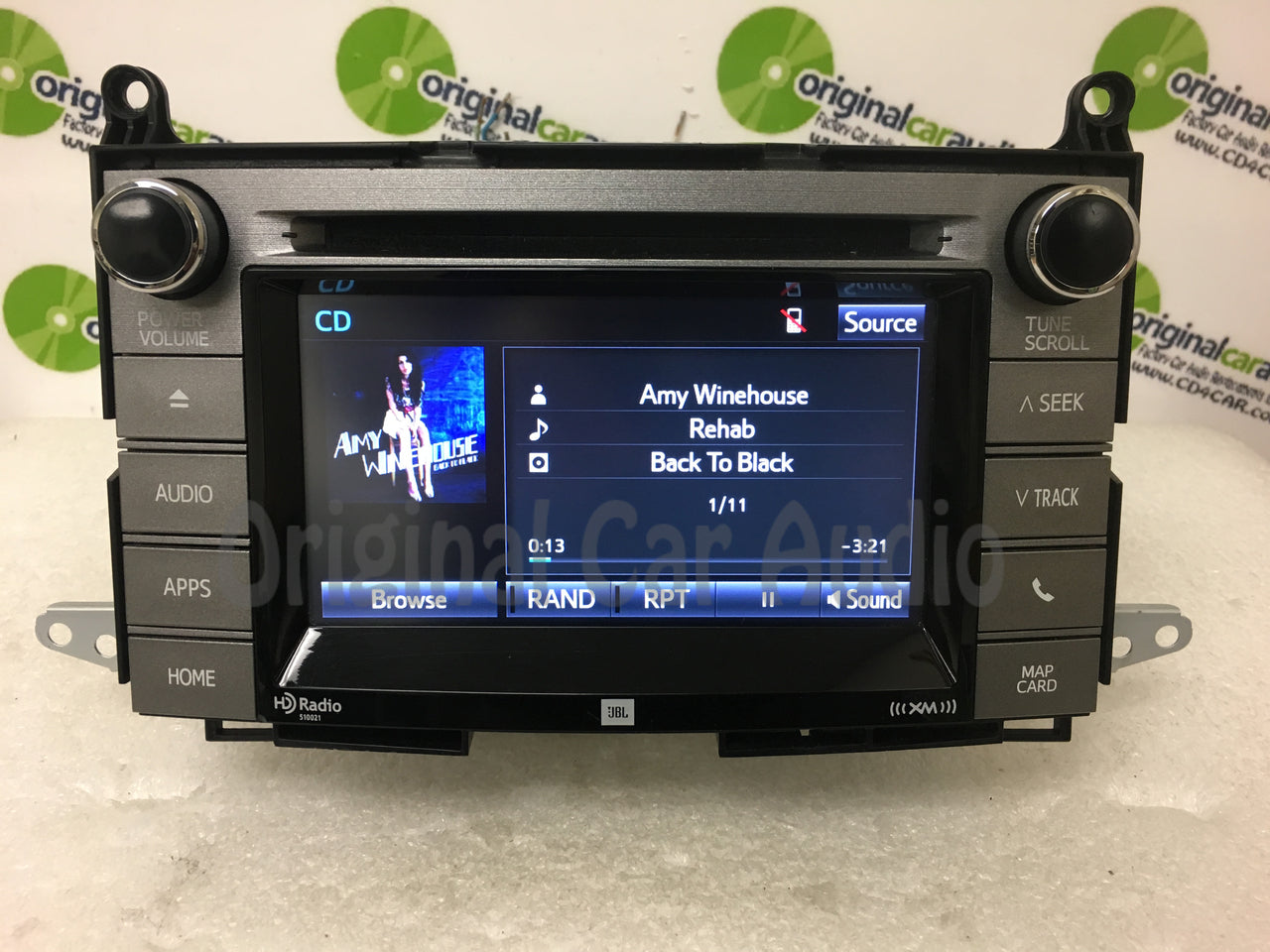 Refurbished 2014 - 2017 Toyota Venza OEM JBL Premium Sound GPS Navigation XM HD Radio Receiver 510021