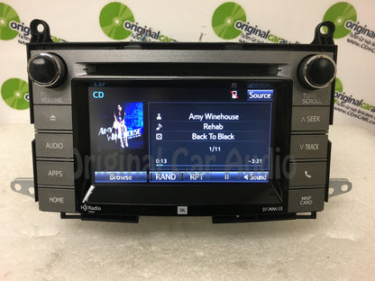 Refurbished 2014 - 2017 Toyota Venza OEM JBL Premium Sound GPS Navigation XM HD Radio Receiver 510021
