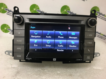 Refurbished 2014 - 2017 Toyota Venza OEM JBL Premium Sound GPS Navigation XM HD Radio Receiver 510021