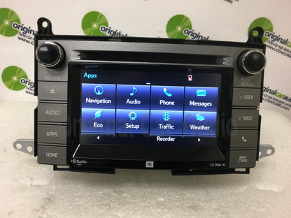 2014 - 2017 Toyota Venza OEM JBL Premium Sound GPS Navigation XM HD Radio Receiver