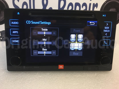 NEW 2015 2016 Toyota Prius OEM JBL Entune Navigation GPS HD Radio AM FM Media Receiver Gracenote