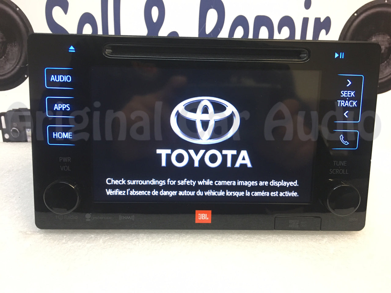 2015 2016 Toyota Prius OEM JBL Entune Navigation GPS HD Radio AM FM Media Receiver Gracenote