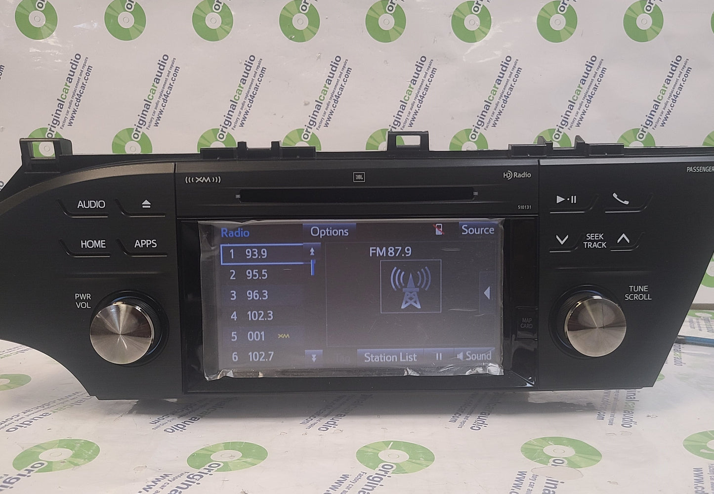 Refurbished 2013 - 2016 Toyota Avalon OEM JBL Navigation Touch Screen Radio Receiver 510131