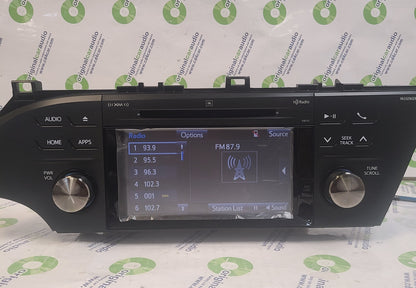 Refurbished 2013 - 2016 Toyota Avalon OEM JBL Navigation Touch Screen Radio Receiver 510131