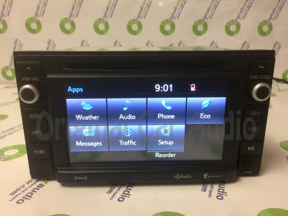 2014 - 2019 Toyota Tacoma OEM Entune AM FM Sat Radio Receiver W/out Trim Bezel