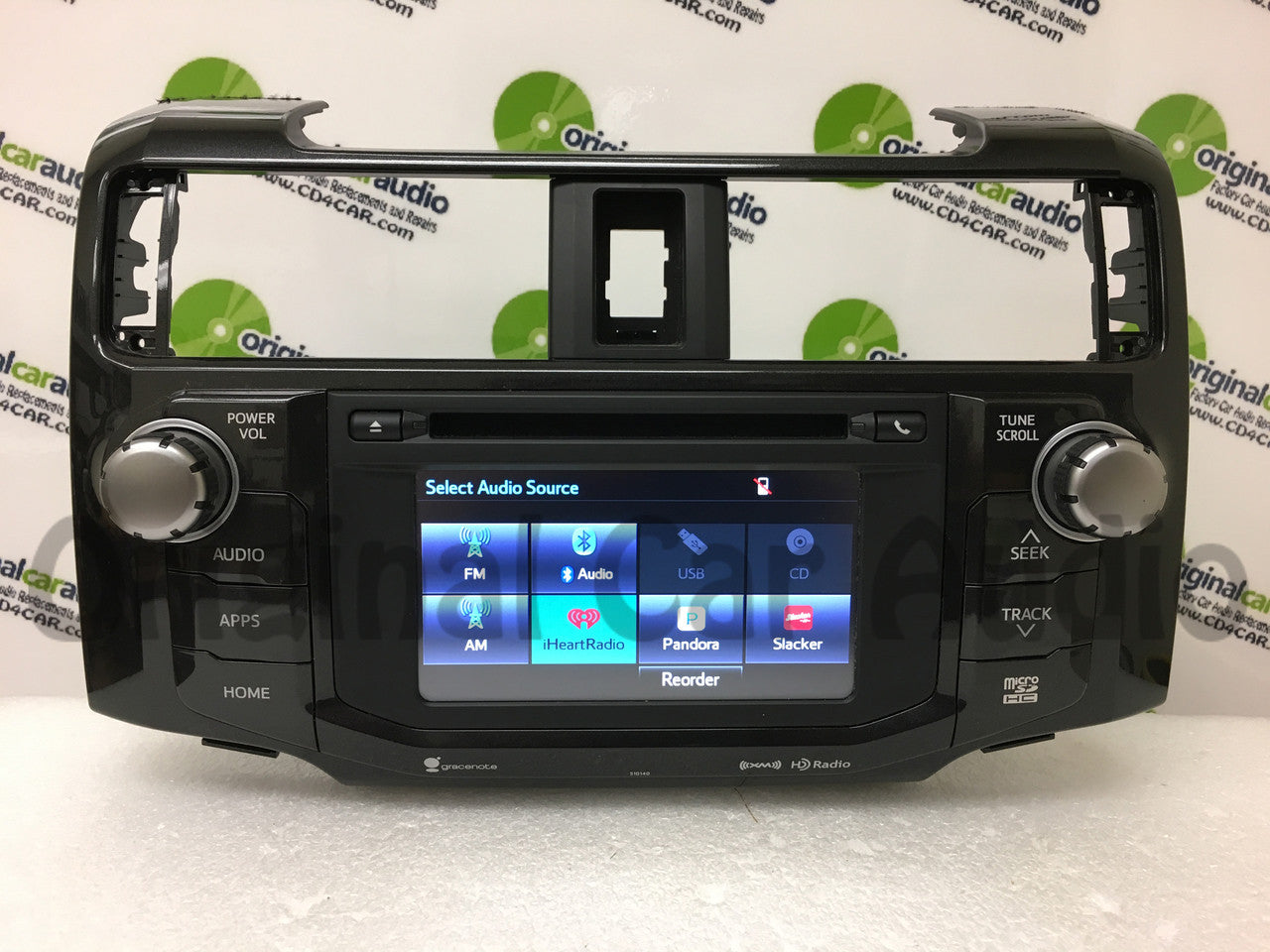 Refurbished 2014 - 2019 TOYOTA 4RUNNER Entune Navigation Touch Screen HD XM Radio 510540