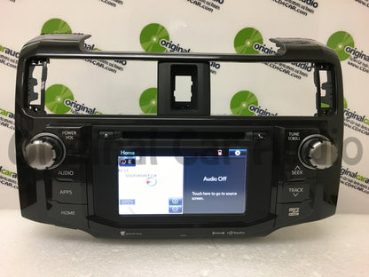 Refurbished 2014 - 2019 TOYOTA 4RUNNER Entune Navigation Touch Screen HD XM Radio 510540