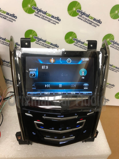 Refurbished 2013 - 2019  Cadillac Navigation GPS Bluetooth Touch Screen Display Control Panel Unit With Vented Heated and Cooled Seats