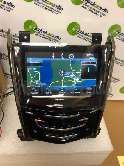 Refurbished 2013 - 2019  Cadillac Navigation GPS Bluetooth Touch Screen Display Control Panel Unit With Vented Heated and Cooled Seats