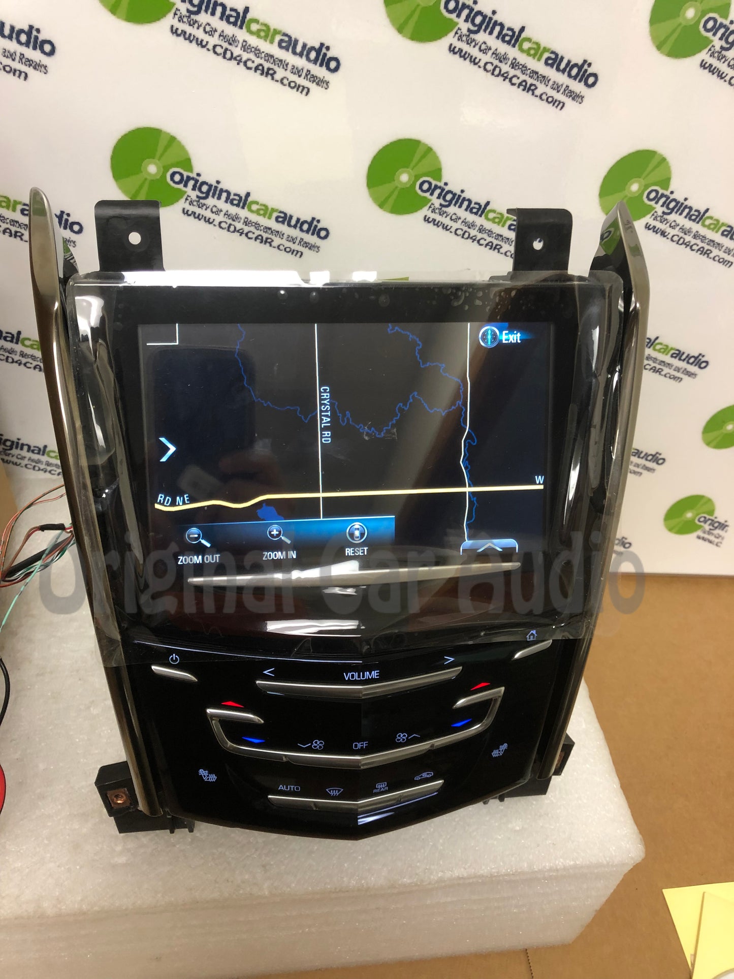 Refurbished 2013 - 2019  Cadillac Navigation GPS Bluetooth Touch Screen Display Control Panel Unit With Vented Heated and Cooled Seats