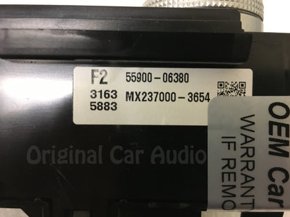 2012 2013 2014 TOYOTA CAMRY TEMP HEATER AC DUAL CLIMATE CONTROL 55900-06380