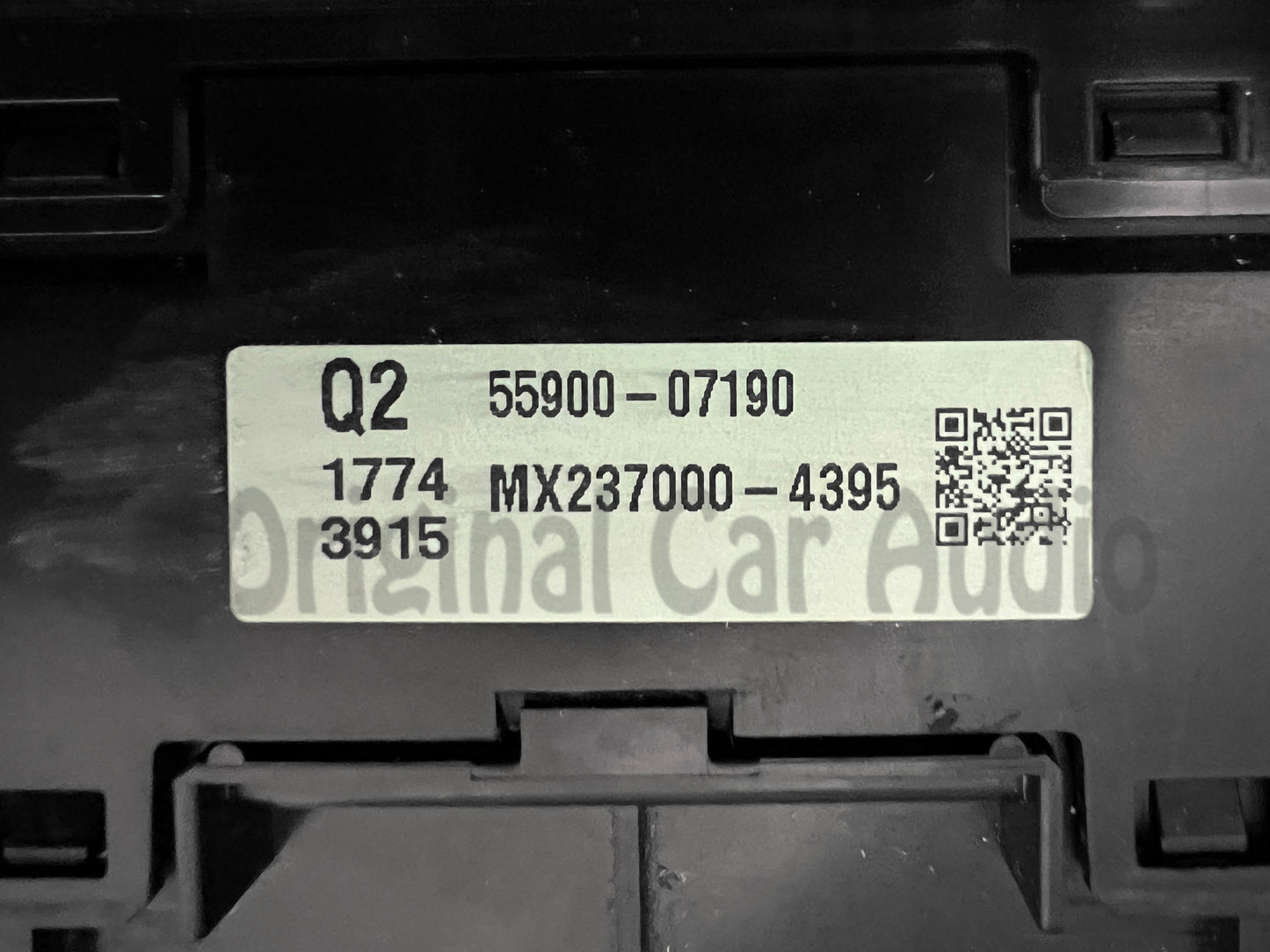 2013 2014 2015 Toyota Avalon OEM Heat A/C Temperature Control Panel
