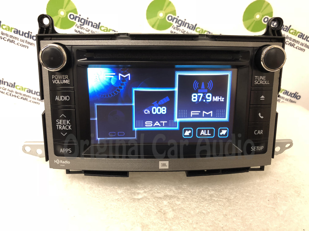 2012 - 2015 Toyota Venza OEM JBL Touch Screen AM FM HD App Radio Receiver 57045