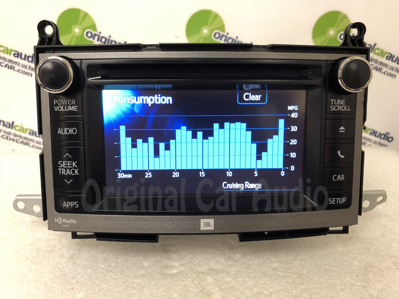 2012 - 2015 Toyota Venza OEM JBL Touch Screen AM FM HD App Radio Receiver 57045