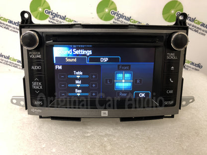 2012 - 2015 Toyota Venza OEM JBL Touch Screen AM FM HD App Radio Receiver 57045