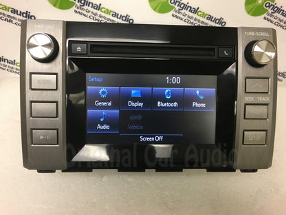 2014 - 2016 Toyota Tundra OEM Single CD AM FM Touch Screen Radio Receiver 57067