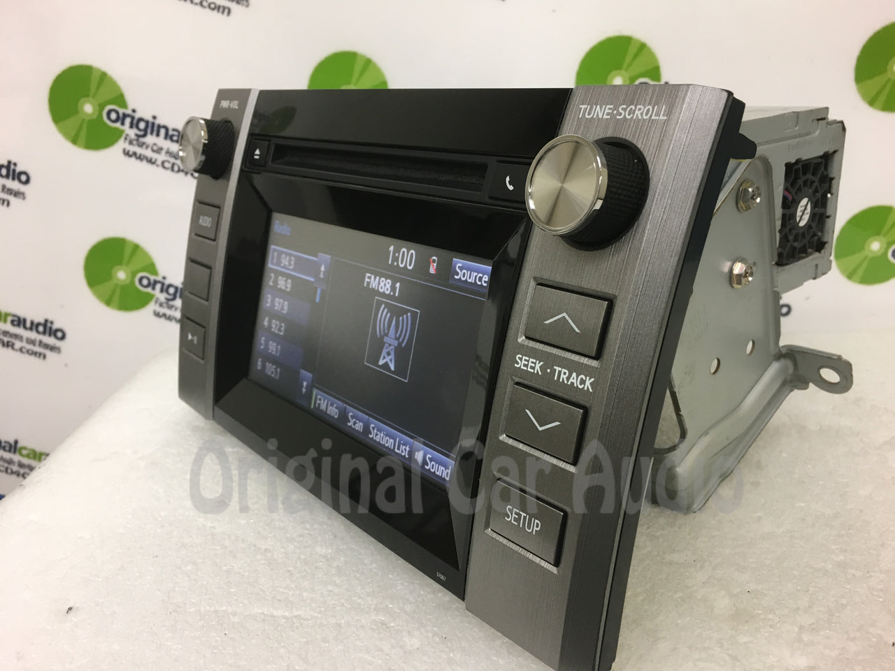 2014 - 2016 Toyota Tundra OEM Single CD AM FM Touch Screen Radio Receiver 57067