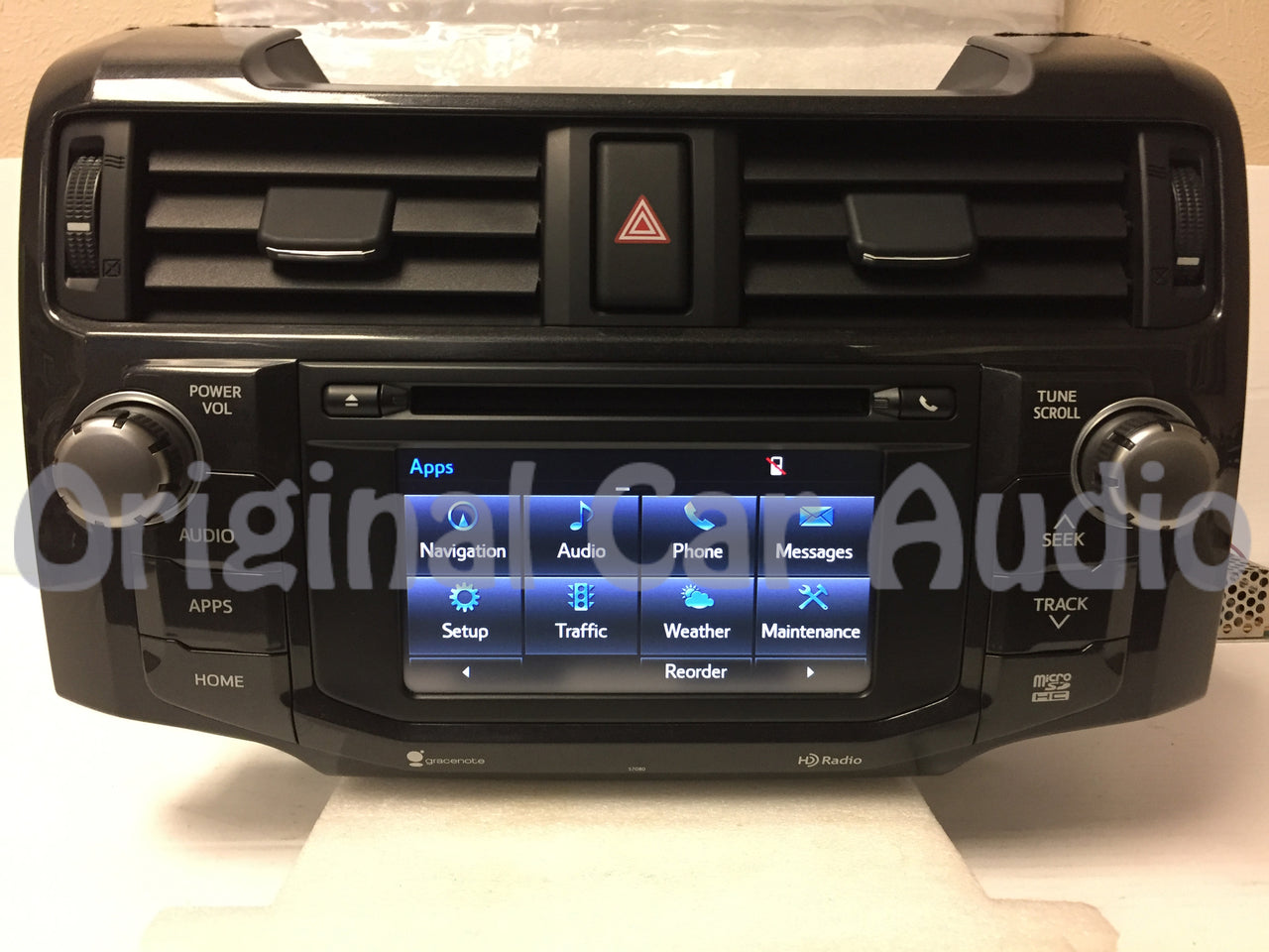 Refurbished 2014 2015 Toyota 4 Runner Entune Navigation GPS Radio AM FM Bluetooth Unit 57080 86100-32570