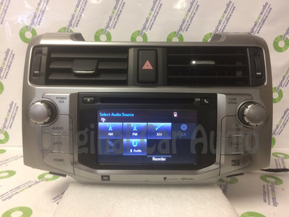 Refurbished 2014 - 2016 Toyota 4Runner OEM JBL Touch Screen Navigation Gracenote HD Radio Receiver