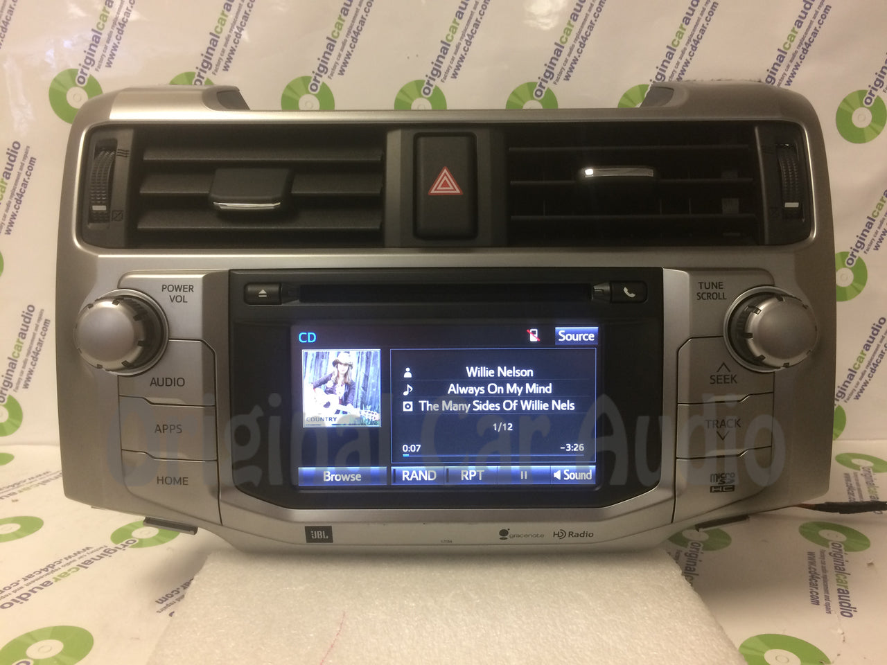 Refurbished 2014 - 2016 Toyota 4Runner OEM JBL Touch Screen Navigation Gracenote HD Radio Receiver