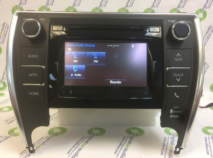 2015 - 2017 Refurbished Toyota Camry OEM Gracenote Touch Screen Display AM FM Radio Receiver P10719