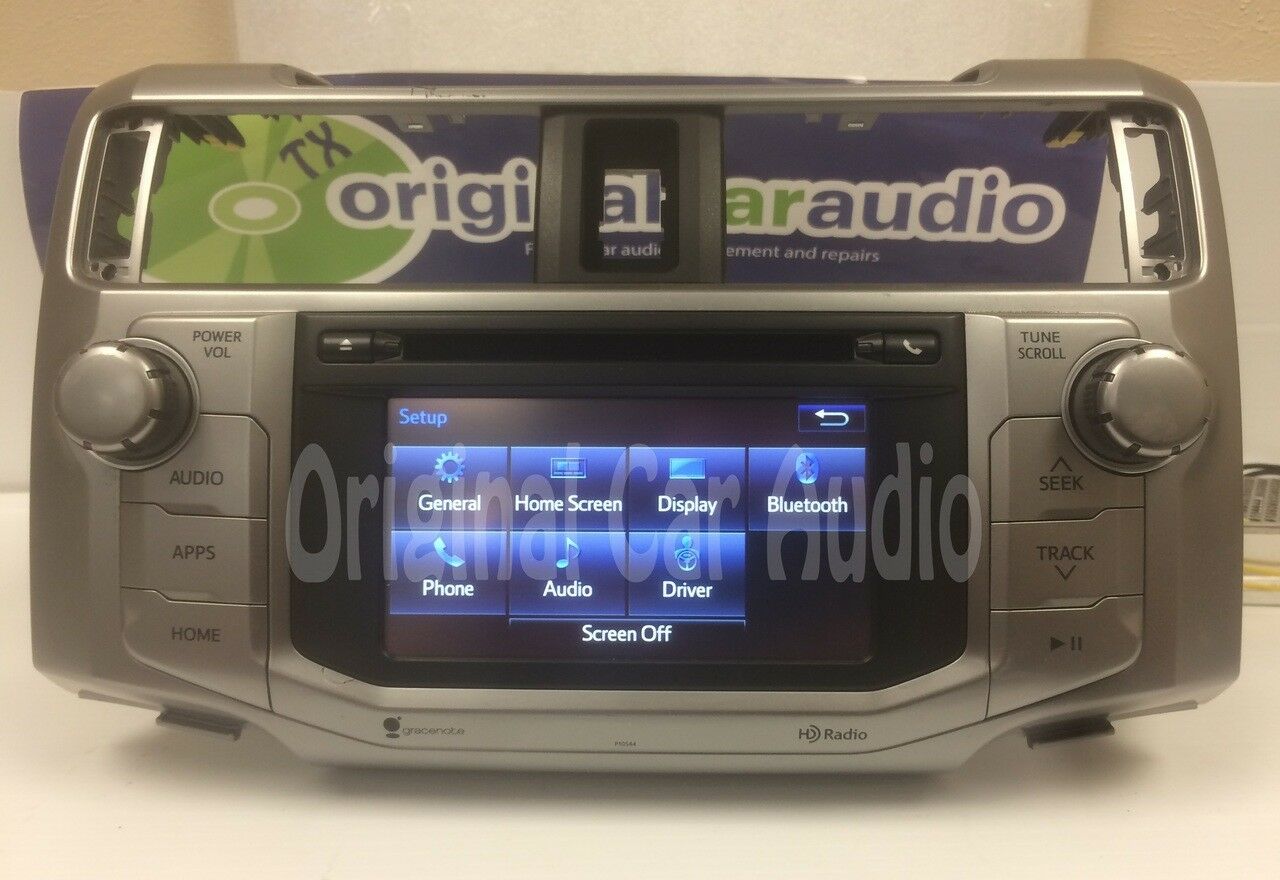 2014 - 2015 Refurbished Toyota 4Runner OEM Touchscreen Bluetooth HD Radio P10544