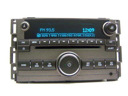 Chevy HHR Radio Stereo MP3 AUX CD Player Grey Receiver