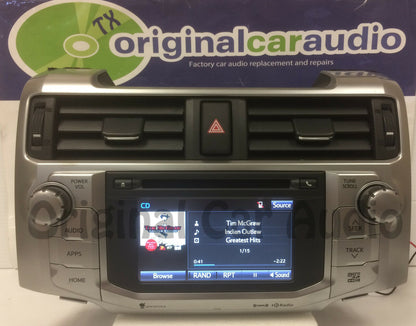 REPAIR 2010 - 2016 Toyota 4Runner OEM Radio Touch Screen Replacement Repair Only