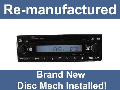 Remanufactured 2007 - 2009 Honda CRV Radio, MP3,  and CD Player