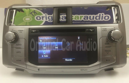 2014 - 2015 Refurbished Toyota 4Runner OEM Touchscreen Bluetooth HD Radio P10544