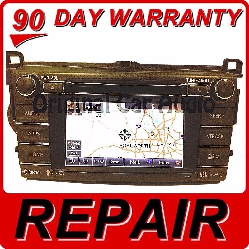 REPAIR YOUR 2014 2015 Toyota Rav4 JBL HD Radio CD Navigation