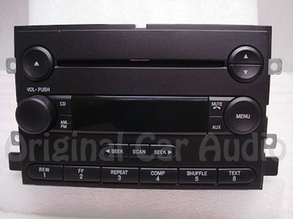 2004 2005 2006 Ford Mercury F-150 Freestyle Mustang Montego OEM AM FM CD Player Receiver