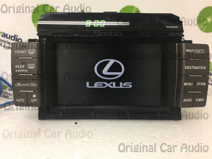 Refurbished 2004 - 2006 Lexus LS430 Navigation GPS System Display Screen Monitor