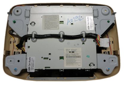 SUBARU Tribeca DVD Player Rear Entertainment System LCD Display Screen Monitor BEIGE 86255XA00AEU 86255XA00BEU 2006 2007 2008 2009 2010 2011 OEM With Lights