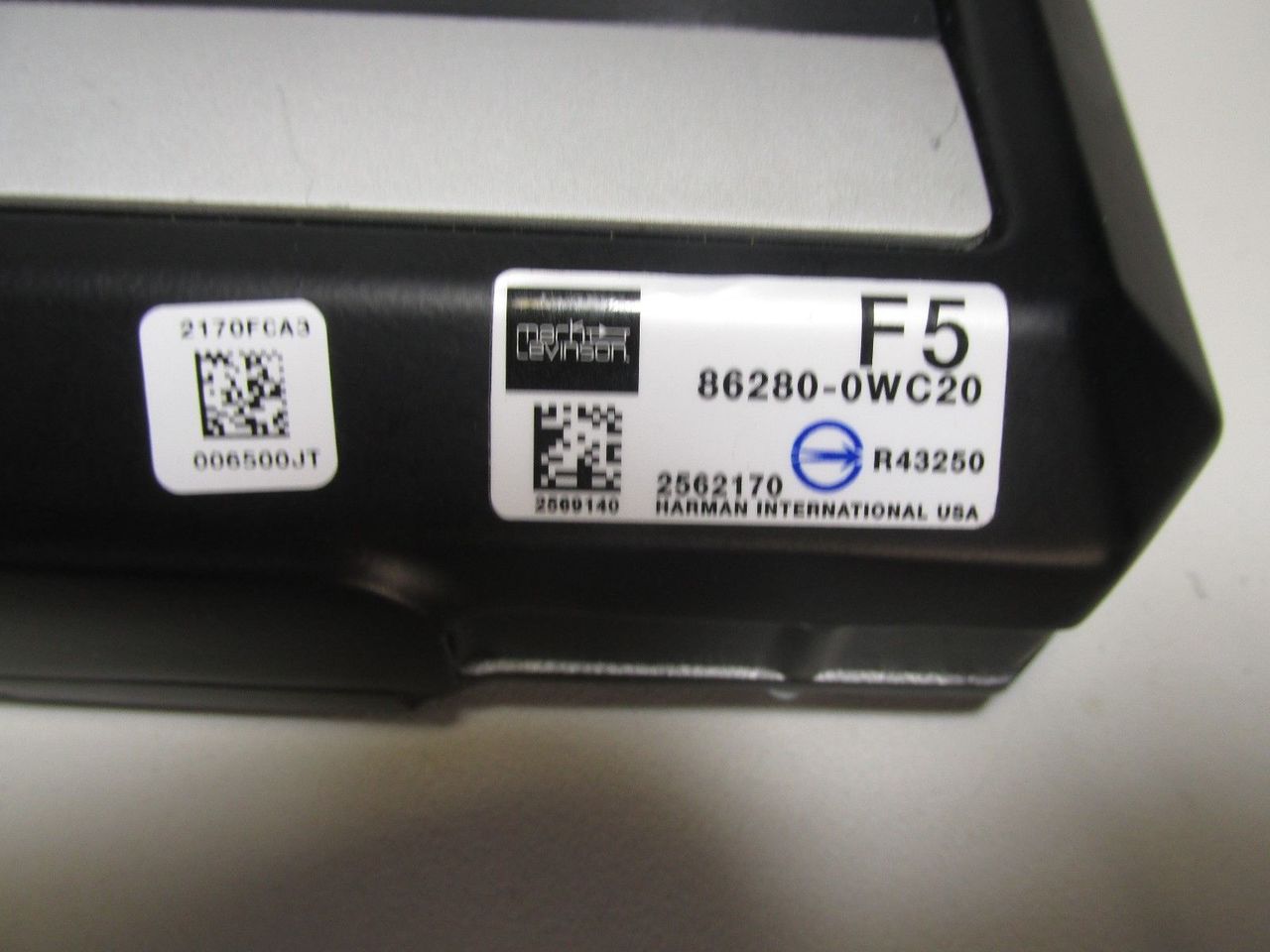 2015 - 2018 Lexus RC350 IS250 RX350 OEM Factory Mark Levinson Amplifier 86280-0WC20, 86280-0W691, 86280-0WD30