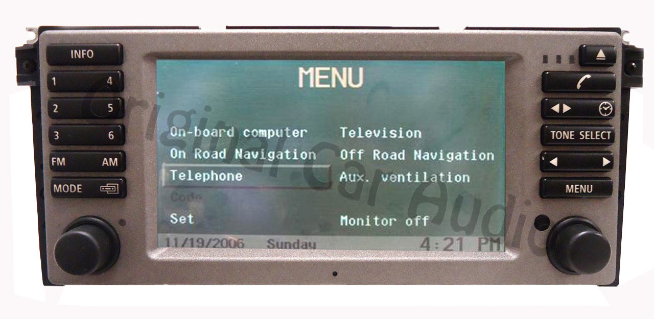Land Rover Range Rover Navigation Display Monitor OEM