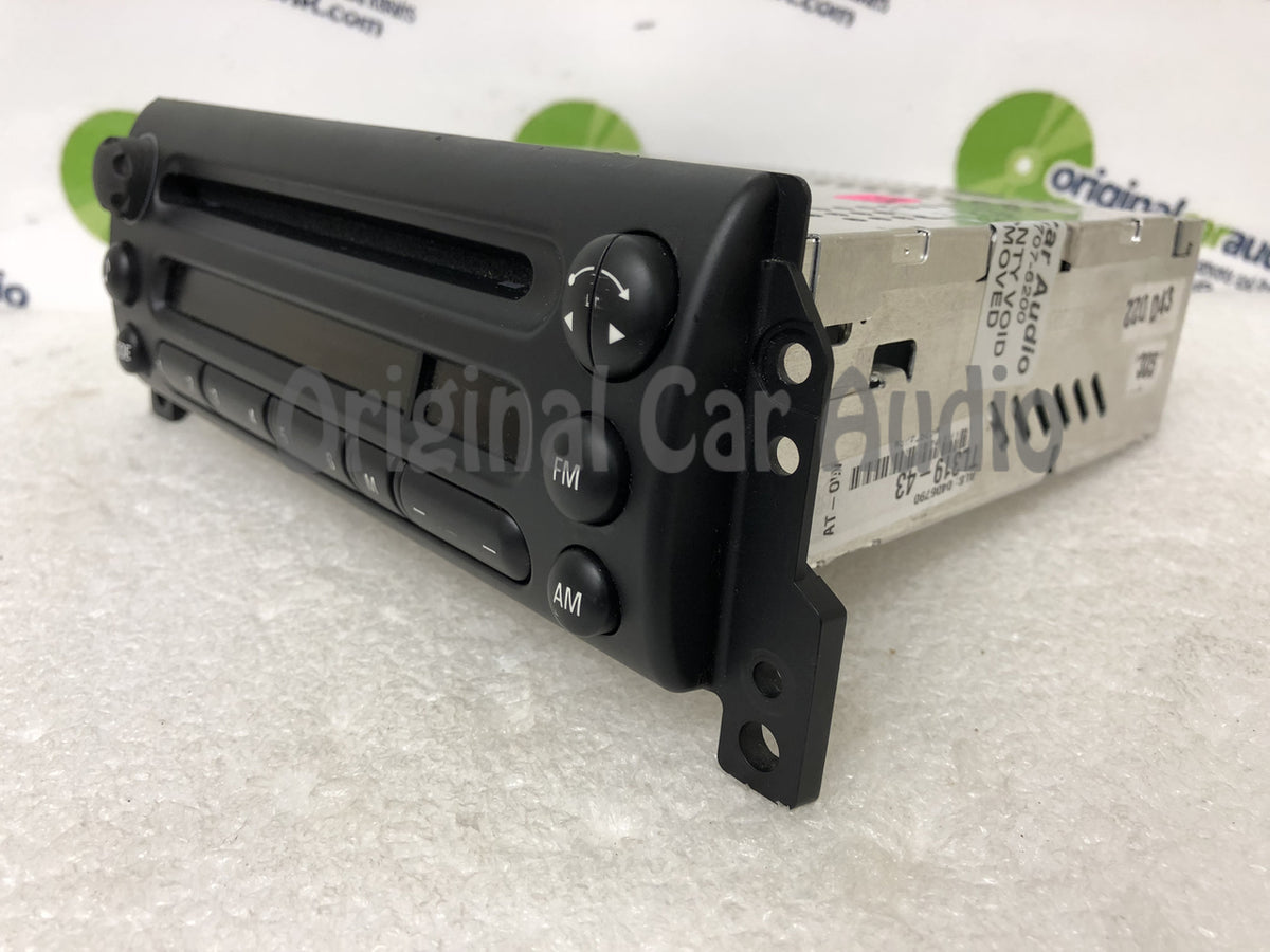 2002 - 2008 Mini Cooper OEM Boost Single CD AM FM Radio Receiver