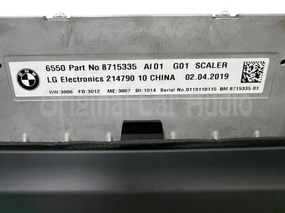 2018 - 2022 BMW X3 X4 G01 G02 OEM Scaler 10.25" CID Center Information Display Multi Media LCD Screen