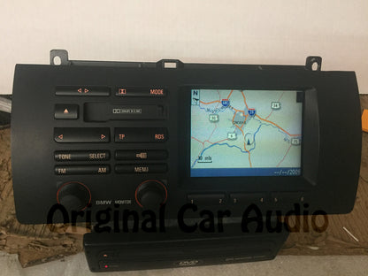 2000-2003 BMW E53 E46 X5 3 Series Touch Screen Navigation Cassette Radio Player OEM