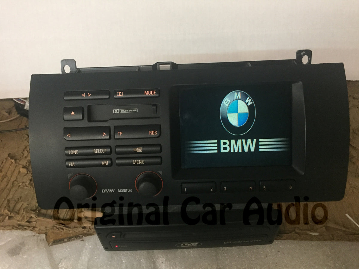 2000-2003 BMW E53 E46 X5 3 Series Touch Screen Navigation Cassette Radio Player OEM